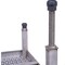 Vestil Adjustable Stand, 24W x 24L, 10.5 Overall Height, Stainless Steel, Silver AHW-H-2424-SS - alternate 4
